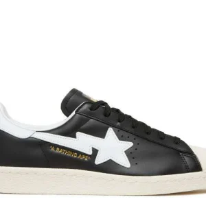ADIDAS SUPERSTAR BAPE 'BLACK'