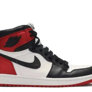 AIR JORDAN 1 HIGH 'SATIN BLACK TOE'