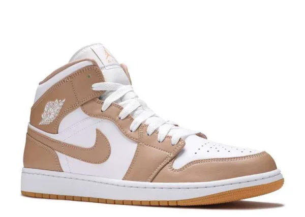 AIR JORDAN 1 MID 'TAN GUM' - Imagen 2