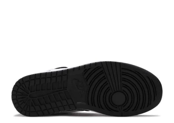AIR JORDAN 1 MID 'WHITE BLACK' - Imagen 4