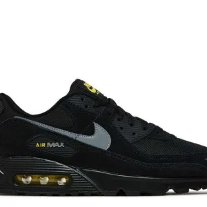 AIR MAX 90 'REFLECTIVE SWOOSH BLACK YELLOW STRIKE'