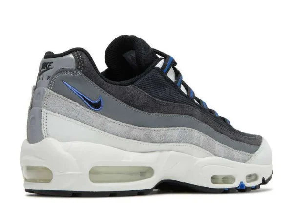 AIR MAX 95 'BLACK MEDIUM BLUE' - Imagen 3
