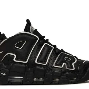 AIR MORE UPTEMPO 'BLACK METALLIC SILVER'