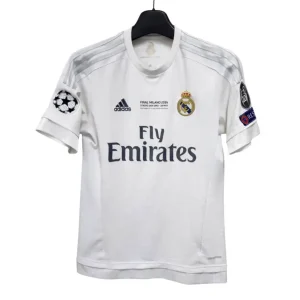 Camiseta Retro Real Madrid 15/16 1ª Equipación – Edición Final Champions League