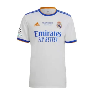 Camiseta Retro Real Madrid 21/22 1ª Equipación – Edición Final Champions League