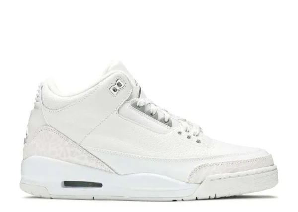 JORDAN RETRO 3 'PURE WHITE'