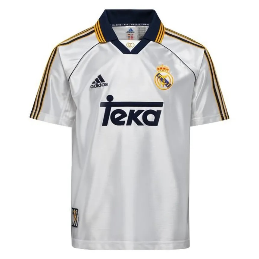 Camiseta Retro Real Madrid 99/00 1ª Equipación